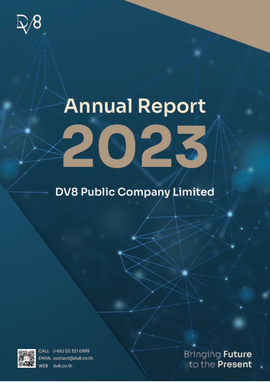 Annual Report 2023 DV8 Public Company Limited
